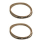 Qty 2: Belt Fits Ariens Replaces 07200002 Made with Aramid
