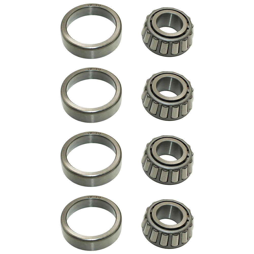 Qty. 4: Bearing Cone & Cup
 Fits MTD Replaces 118-5275