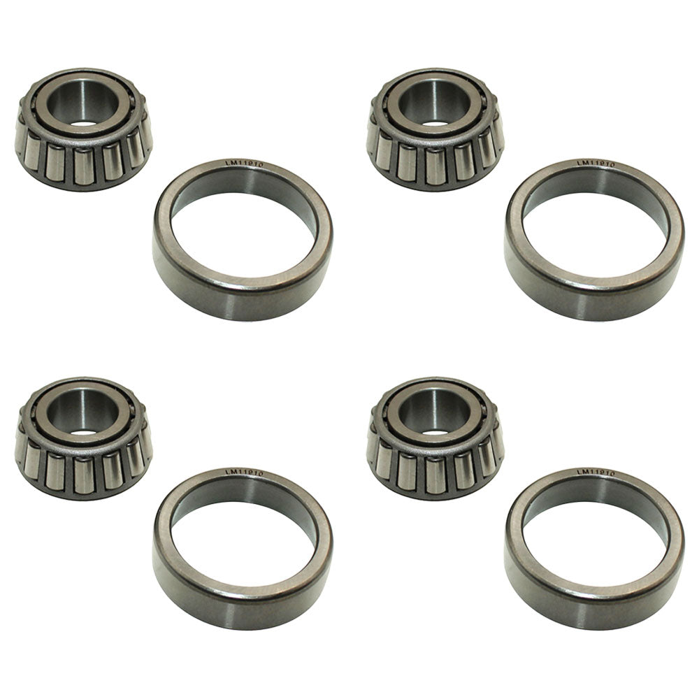 Qty. 4: Bearing Cone & Cup
 Fits MTD Replaces 118-5275