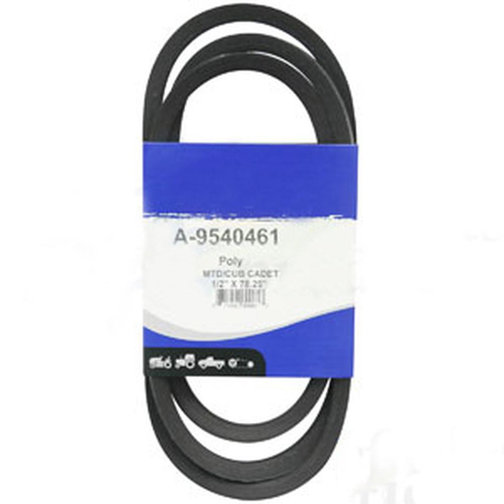 Replacement Belt for MTD 754-0461 954-0461 1/2" x 78"