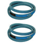 (2) New V-Belt Fits Ariens Fits Gravely Snow Blower 932033 ST724 932034 ST724