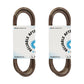 Qty 2: Mower Deck Belt Fits Columbia Replaces LAB40-0621_x2 Made with Aramid