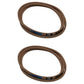 Qty 2: Deck Belt Fits Universal Products Replaces 95404219 Made with Aramid