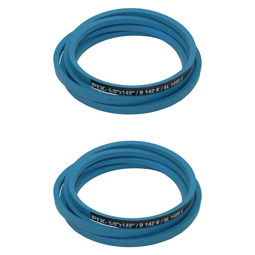 Qty 2: V-Belt Fits Universal Products Replaces 5K145DC Made with Aramid