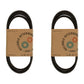 Qty 2: Deck Drive Belt - 1/2" x 87.4"  Fits John Deere Replaces M146479