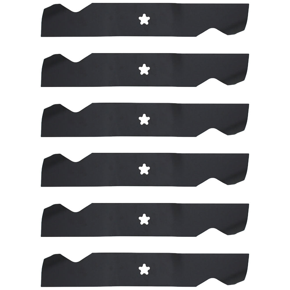 Qty 6: Blade Fits AYP Replaces 532187254