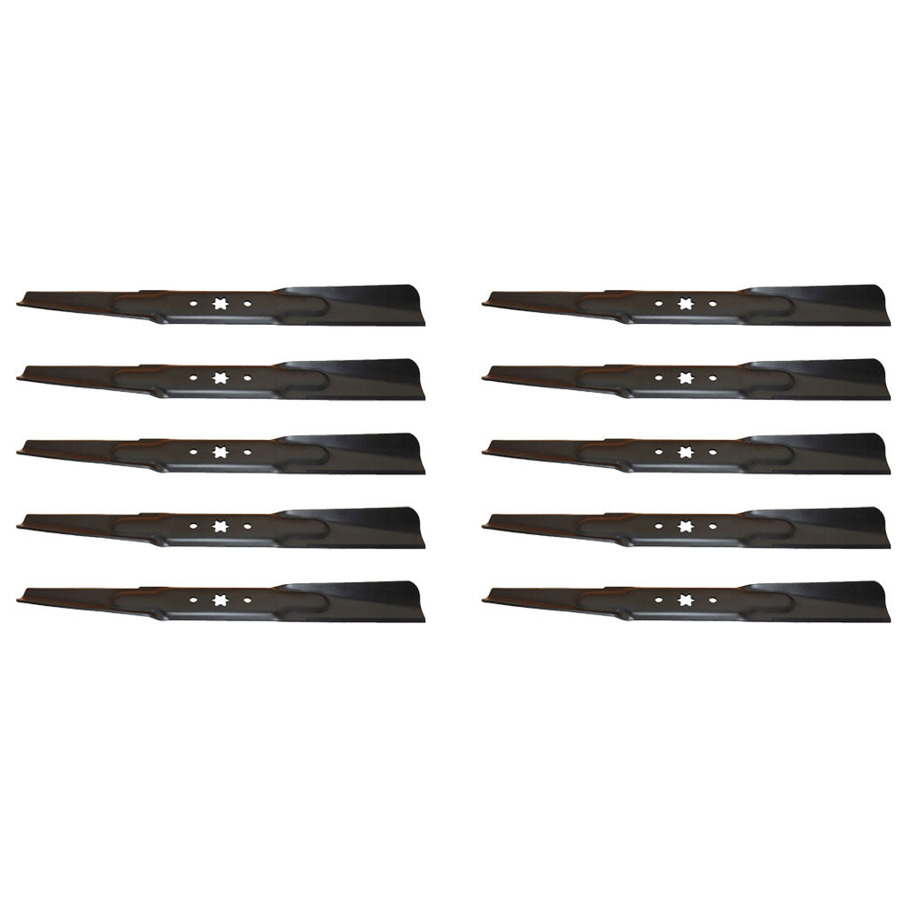 Qty 10: Standard Mower Blades Fits Cub Cadet Replaces 742-04244