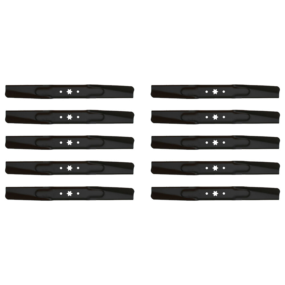 Qty 10: Standard Mower Blades Fits MTD Replaces 742-04244A