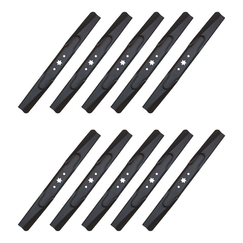 Qty 10: Standard Mower Blades Fits Cub Cadet Replaces 742-04244