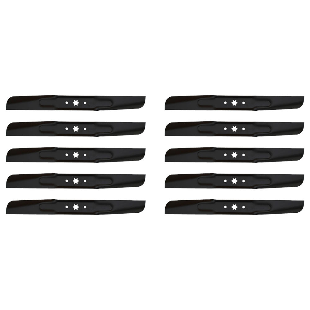 Qty 10: Standard Mower Blades Fits MTD Replaces 742-04244A