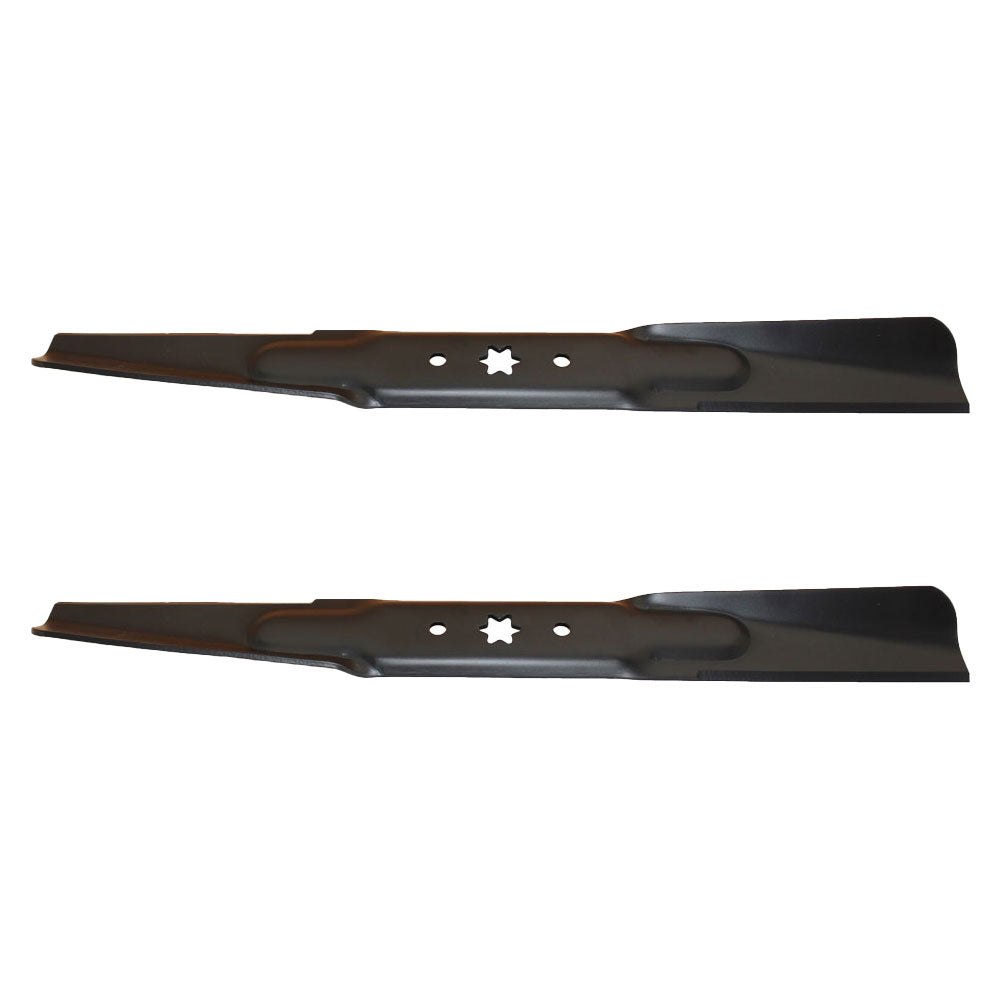 Set of (2) High Lift Mower Blades Fits Cub Cadet Fits MTD Fits Troy-Bilt