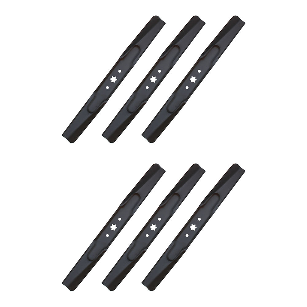 Qty 6: Standard Mower Blade Fits Cub Cadet Replaces 742-04244