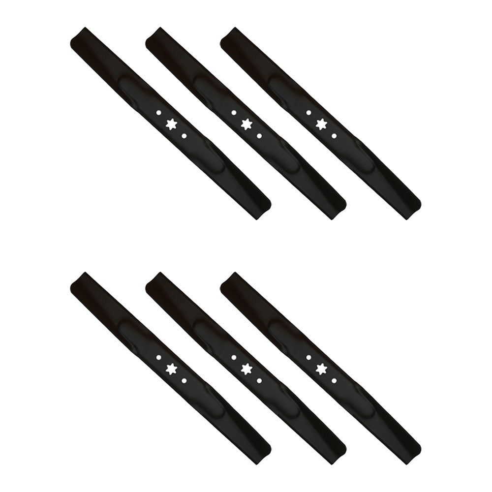 Qty 6: Standard Mower Blade Fits Cub Cadet Replaces 742-04244