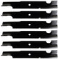 Pack - 6 Notched Blades Fits Scag 482877 Tiger Fits Cub and Freedom Z 48" Deck