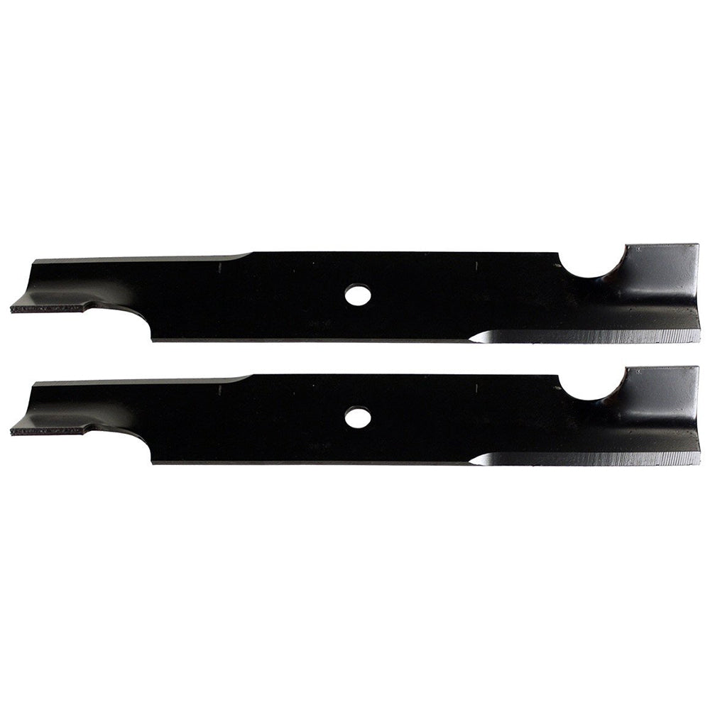 Qty 2: Notched Mower Blade
 Fits Scag Replaces 48110-NOTCHED