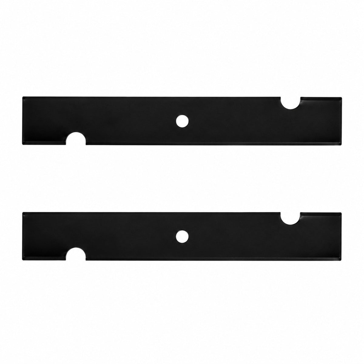 Qty 2: Notched Mower Blade
 Fits Lesco Replaces 021871