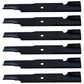 Qty 6: Notched Mower Blade Fits Bad Boy Replaces 038-5350-00
