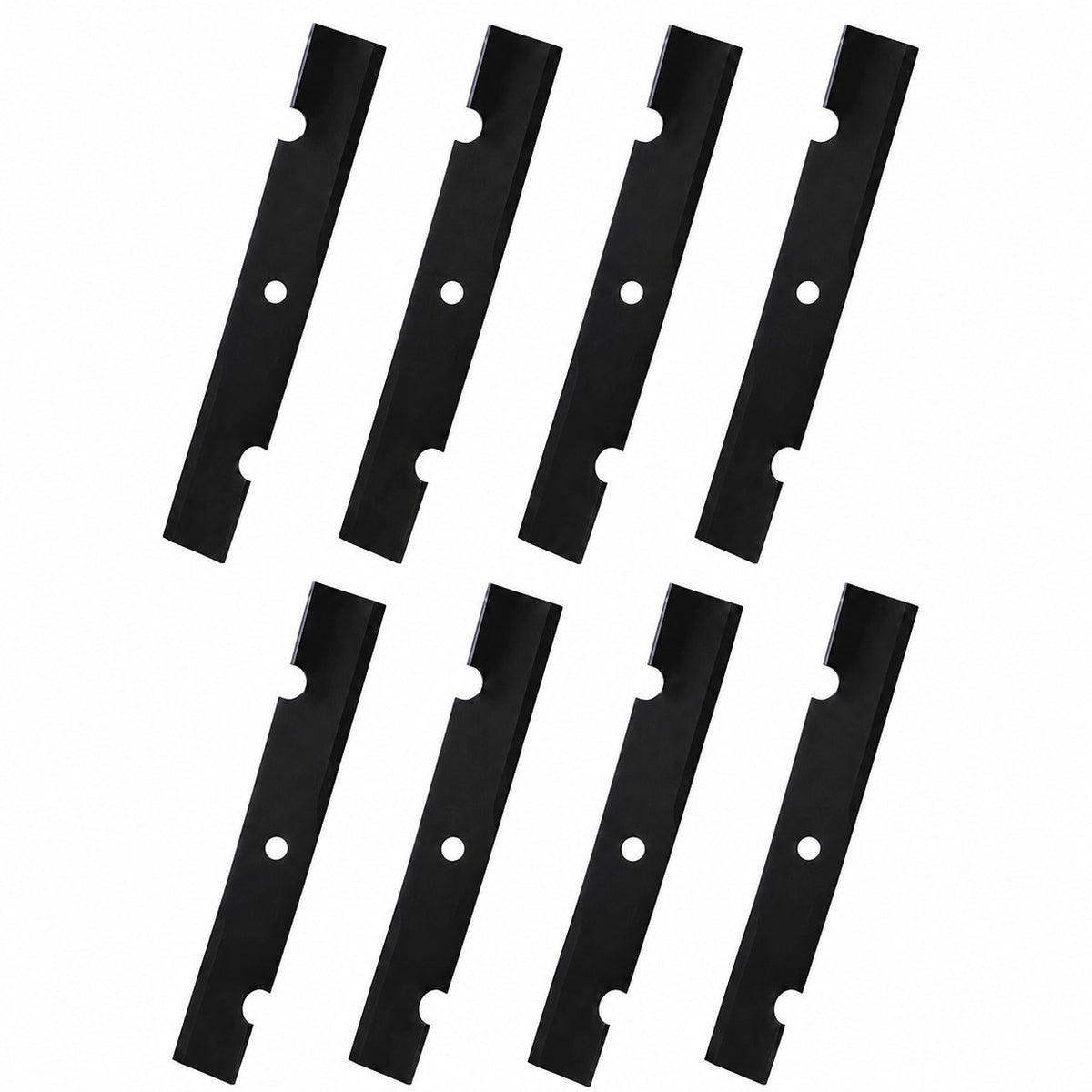 Qty 8: Notched Mower Blade
 Fits Oregon Replaces 91-620