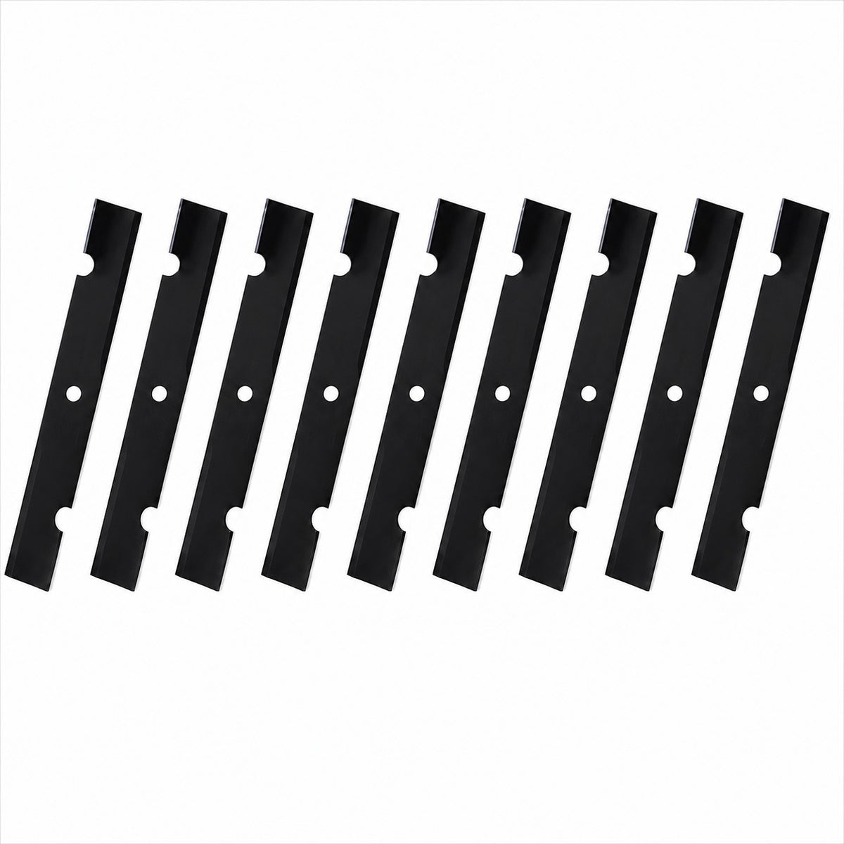 Qty 9: Notched Mower Blade
 Fits Oregon Replaces 91-620