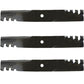 3 96-323 Blades for Dixie Chopper 50" Cut 30227-50 30227-50H 30227-50V