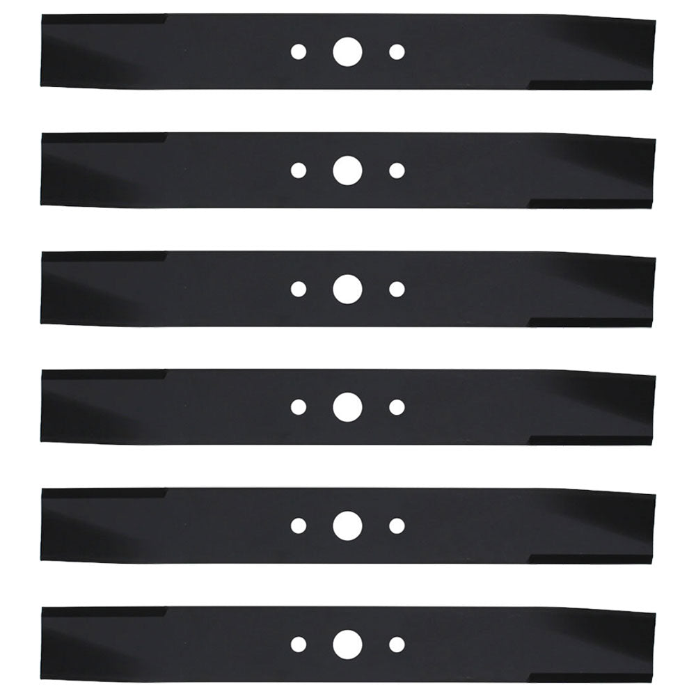 (6) Pack of Lawn Mower Blades Fits SIMPLICITY 1704100AS 1704100SM 1716696A