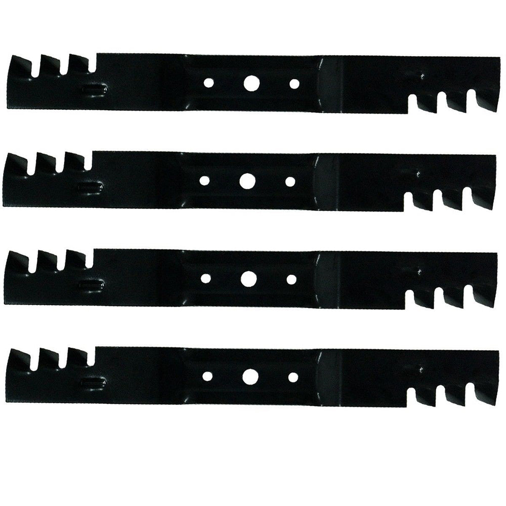 Qty 4: Mulching Mower Blade Fits John Deere Replaces GX20249