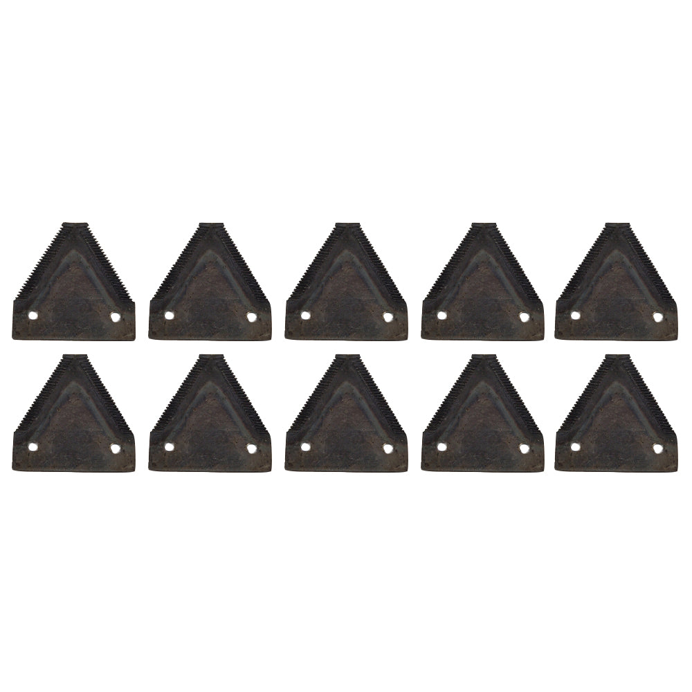 Qty. 10: Sickle Section Fits John Deere Replaces E76373