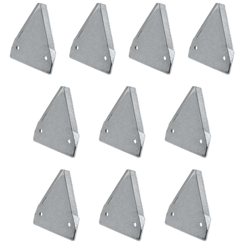 Qty. 10: Sickle Section Fits Allis Chalmers Replaces 70802541