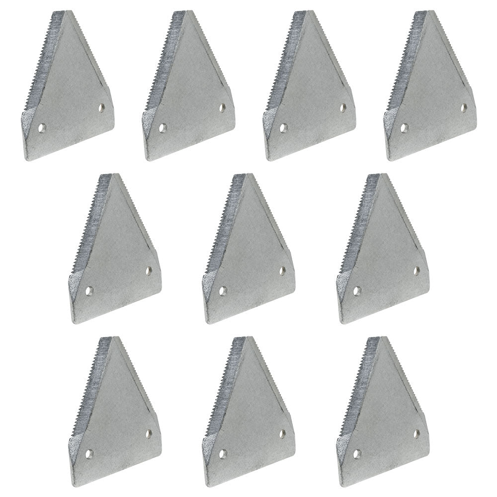 Qty. 10: Sickle Section Fits Allis Chalmers Replaces 70802541