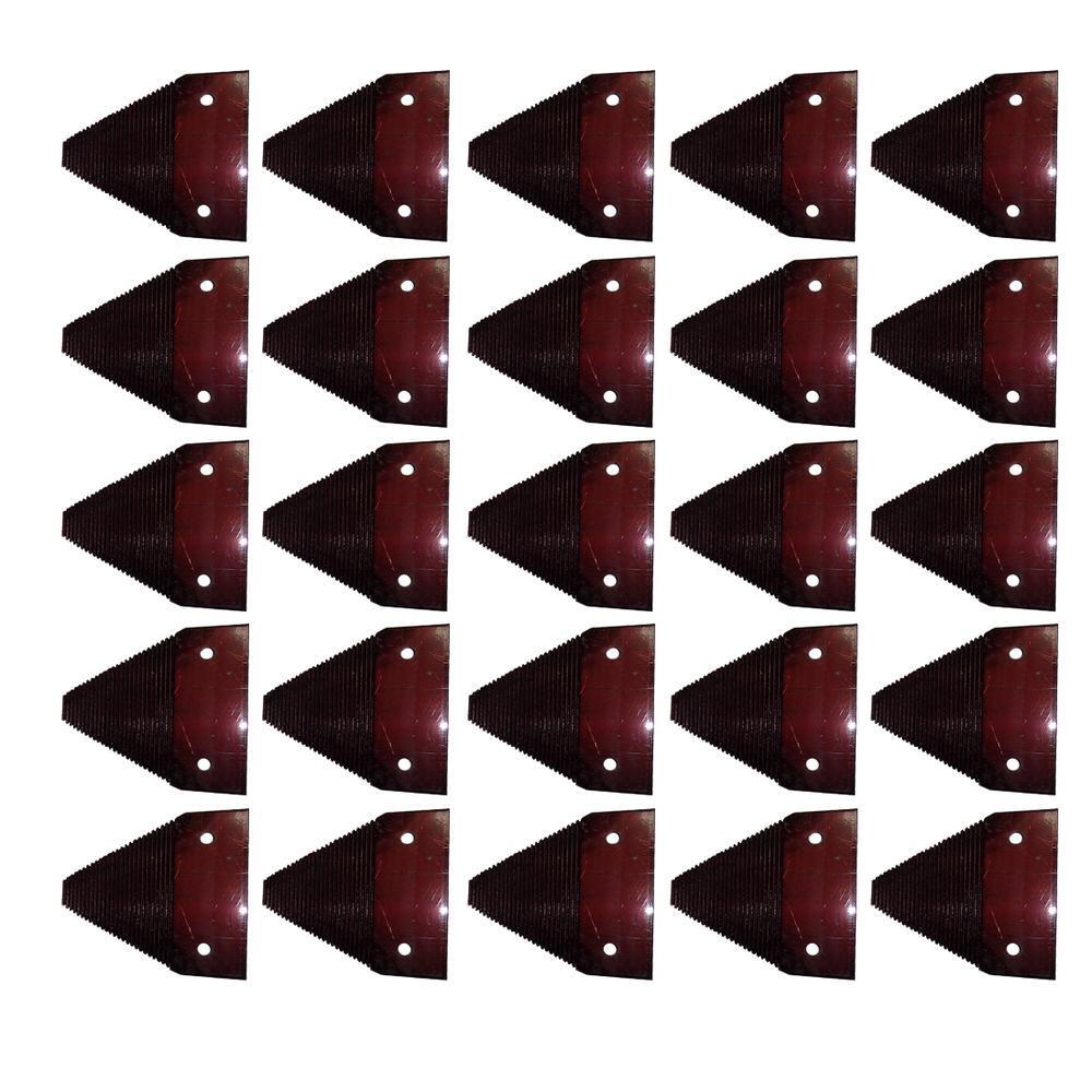 Qty. 25: Sickle Section Fits Kondex Replaces 211-022