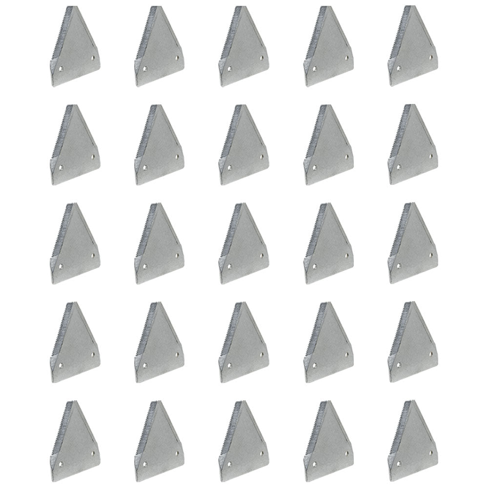 Qty. 25: Sickle Section Fits Kondex Replaces 211-022