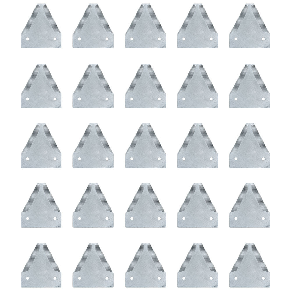 Qty. 25: Sickle Section Fits White Replaces WZ5739