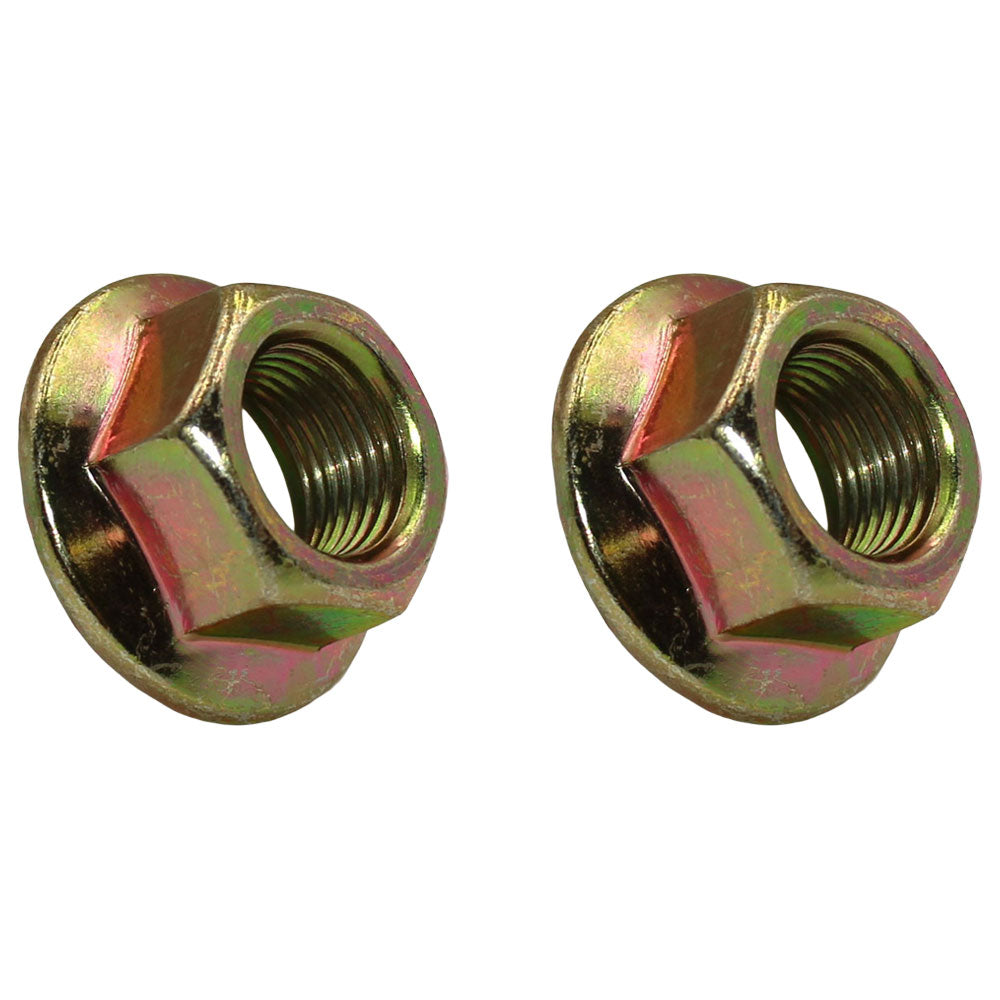 (2)- Spindle Blade Nuts 712-0417A 5/8-18" Fits Cub Cadet Fits MTD Fits Troy Bilt