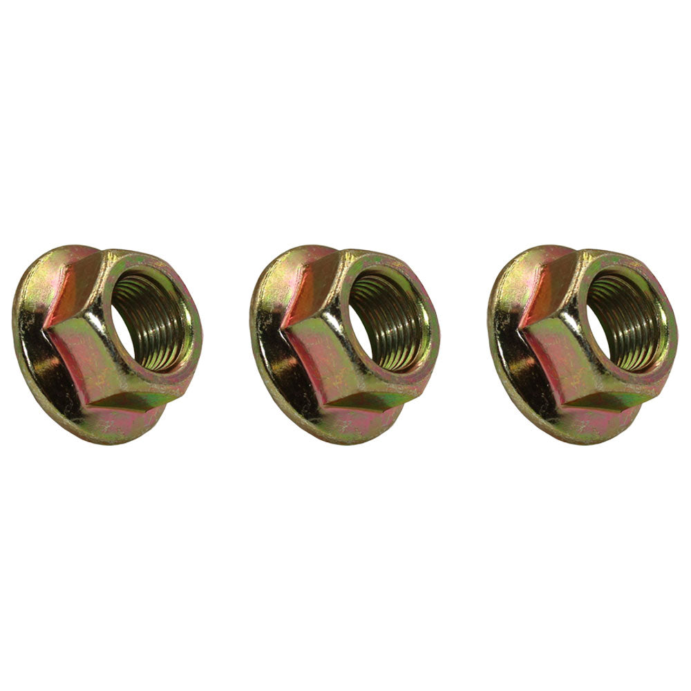 3 Pk- Spindle Blade Hex Nuts 912-0417 712-0417A 712-0417 Fits MTD E20 Lawnmower