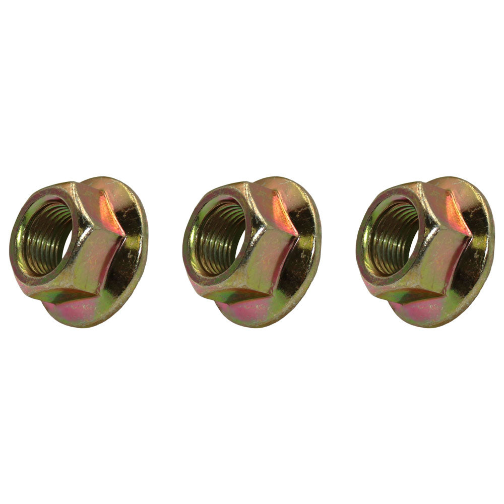 (3 Pack) Blade Spindle Nut Fits Cub Cadet Garden Tractor LT1050 LT1046 LTX