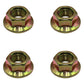 Qty 4: Spindle Blade Nut Fits MTD Replaces 712-0417