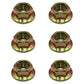 (6 Pack)- Blade Nuts 712-0417A 712-0417 912-0417 Fits MTD E20 Compact Tractors