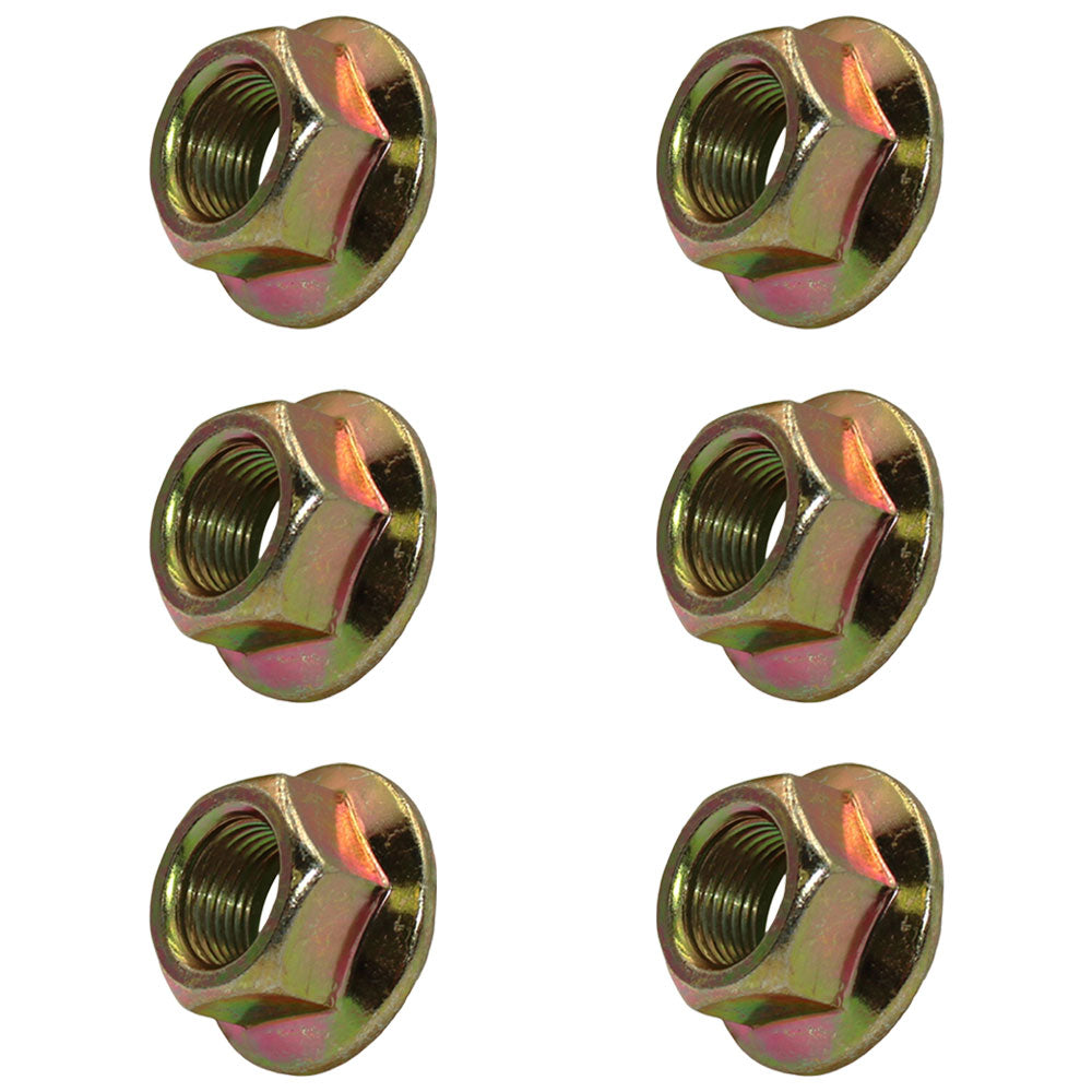 Qty 6: Spindle Blade Nut Fits MTD Replaces 712-0417