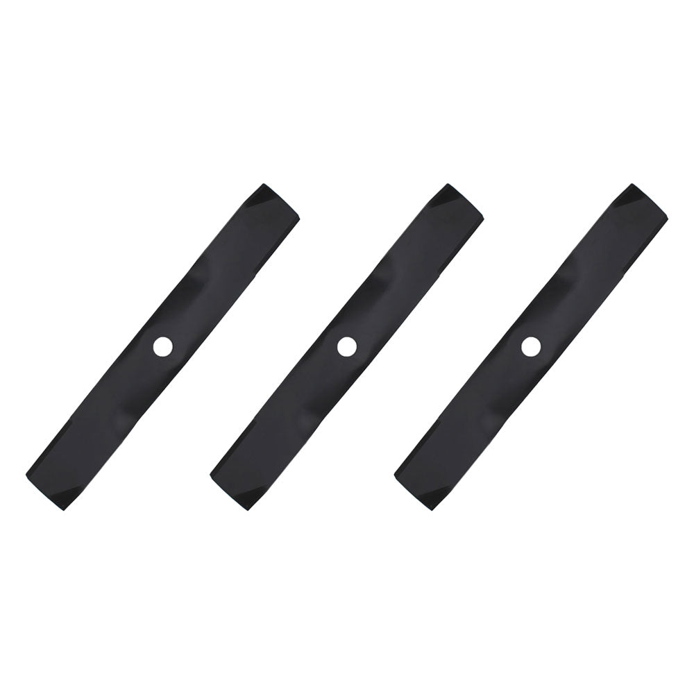 (3) Oregon Blades Fits John Deere LX176, LX178, LX186, LX188, LX277AWS 48"