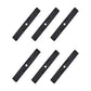 M115495 6 XHT HD Blades Fits John Deere 48" GT242 GT262 275 325 335 345 425 445