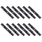(12) Toothed Mower Blades Fits John Deere ZTrak Z525E Z535M Z540M Z375R M143520