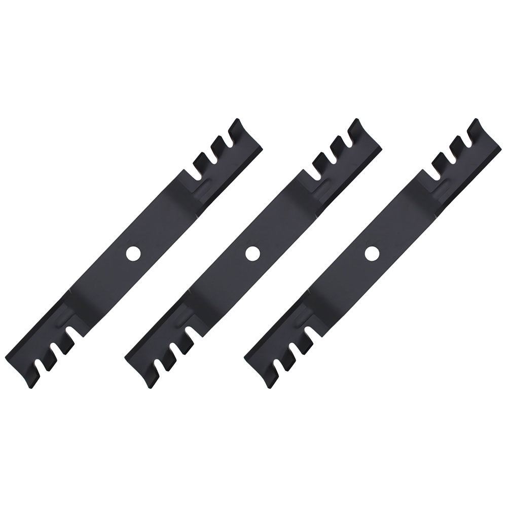 (3) Blades Fits John Deere GT225 - GT245 GX255 GX325 - GX355 54"