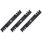 596-719 M143520 M145516 Three 19-Inch Blades Fits John Deere