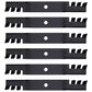 6PK Blades Fits John Deere 54C X465 X475 X485 X495 Z425 Z445 396-719