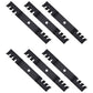 Lot of 6 Blades Fits John Deere 54C X465 X475 X485 X495 Z425 Z445 396-719