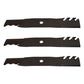 Fits John Deere Mower Mulch Blades - 48'' - LA130, LA140 LA145 LA155 LA165 X140,