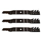 Qty 3: Toothed Mower Blade Fits Scotts Replaces M115496
