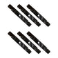 Qty 6: Toothed Mower Blade Fits Scotts Replaces M115496