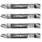 Qty 4: 21" Mulch Mower Blade Fits MTD Replaces 742P04101