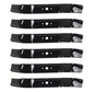 Qty 6: 21" Mulch Mower Blade Fits Oregon Replaces 91-058